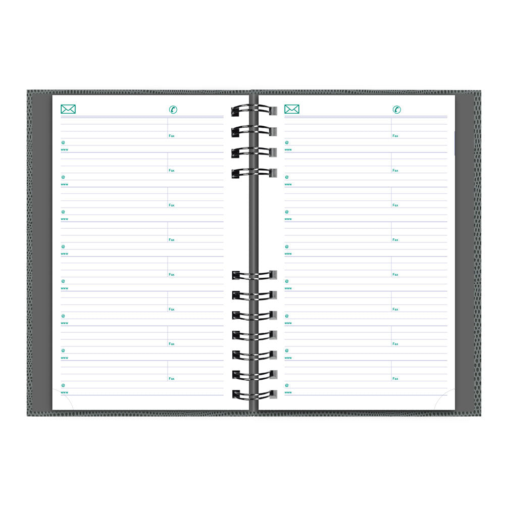 Blueline CoilPro™ Daily Appointment Book, 2027, Bilingual, Assorted C1504CB.OST-27 C1504CB.OST
