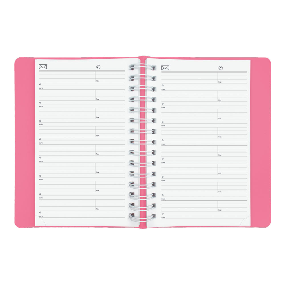 Pink Daily Appointment Book, 2027, Bilingual, Pink C1504W.95BT-27 C1504W.95BT