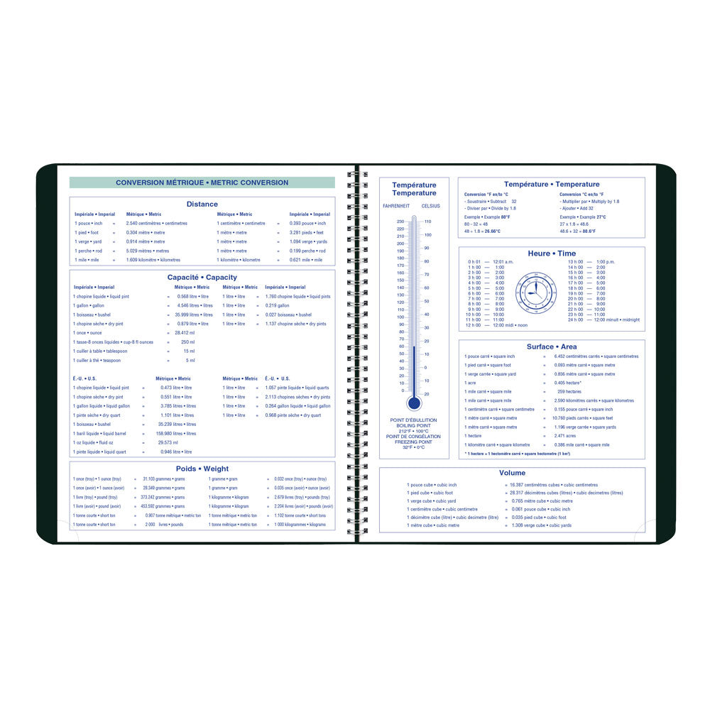 Blueline Essential Monthly Planner, 2027, Bilingual C1512.81BT-27 C1512.81BT