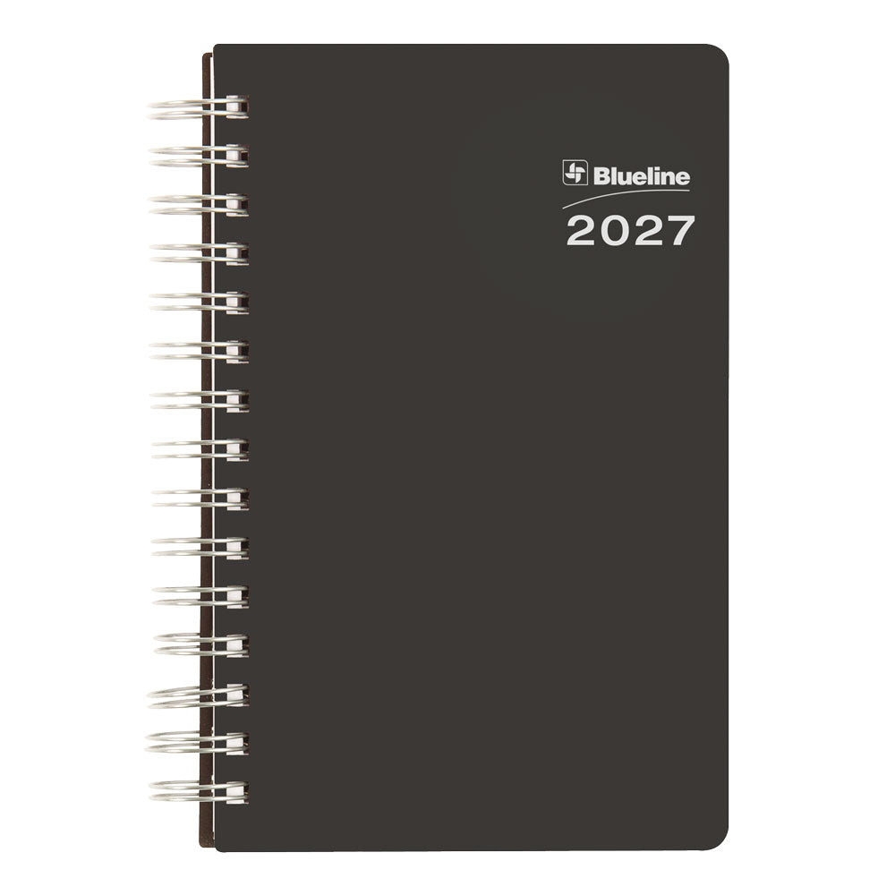 DuraGlobe™ Daily Appointment Book, 2027, Bilingual, Black C210.81BT-27 C210.81BT