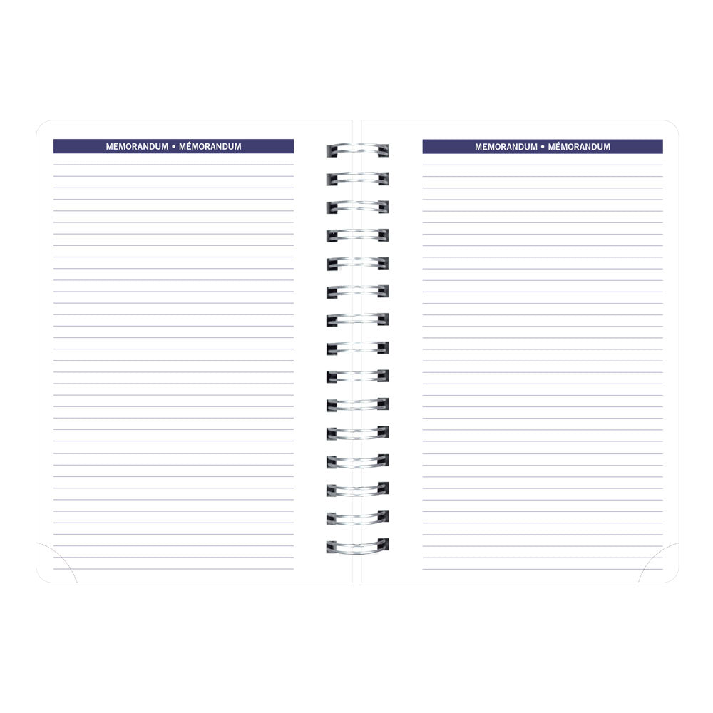 DuraGlobe™ Daily Appointment Book, 2027, Bilingual, Black C210.81BT-27 C210.81BT
