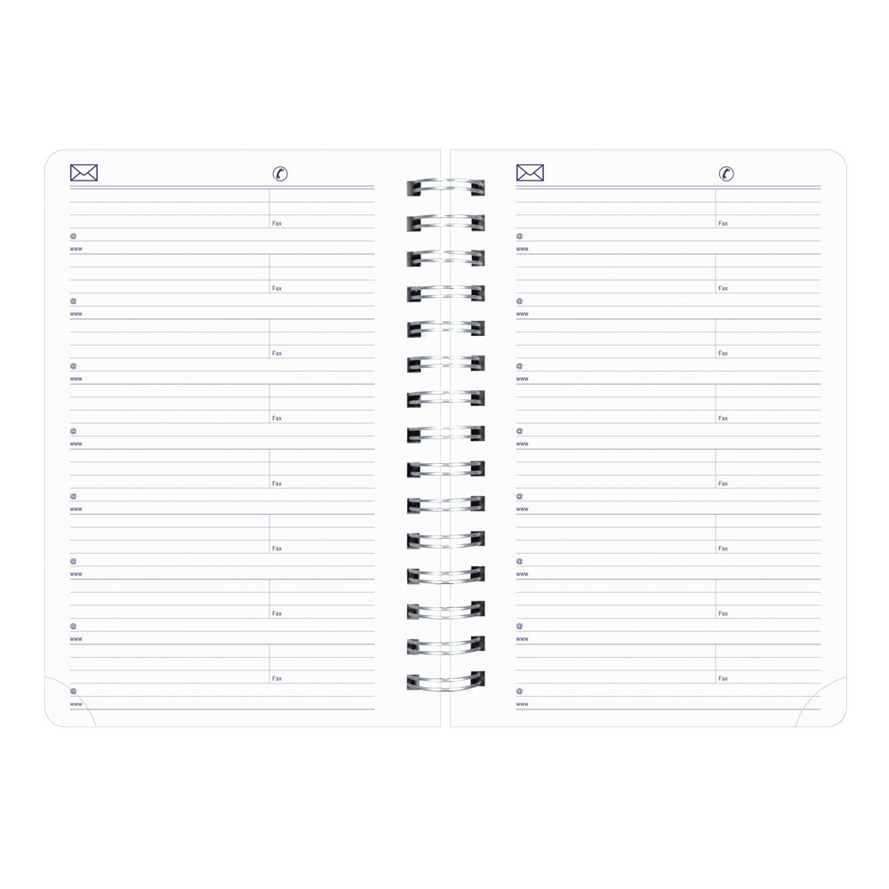 DuraGlobe™ Daily Appointment Book, 2027, Bilingual, Black C210.81BT-27 C210.81BT