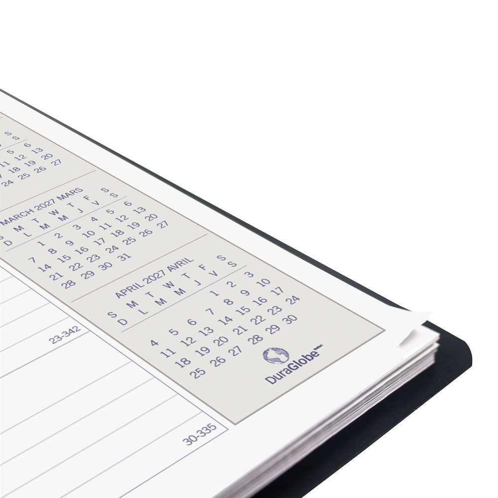 Blueline DuraGlobe™ Monthly Planner, 2027, Bilingual C230.21BT-27 C230.21BT