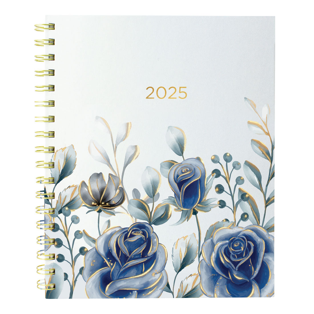 Abstract Floral Weekly Planner 2025, Bilingual, C37090B.01