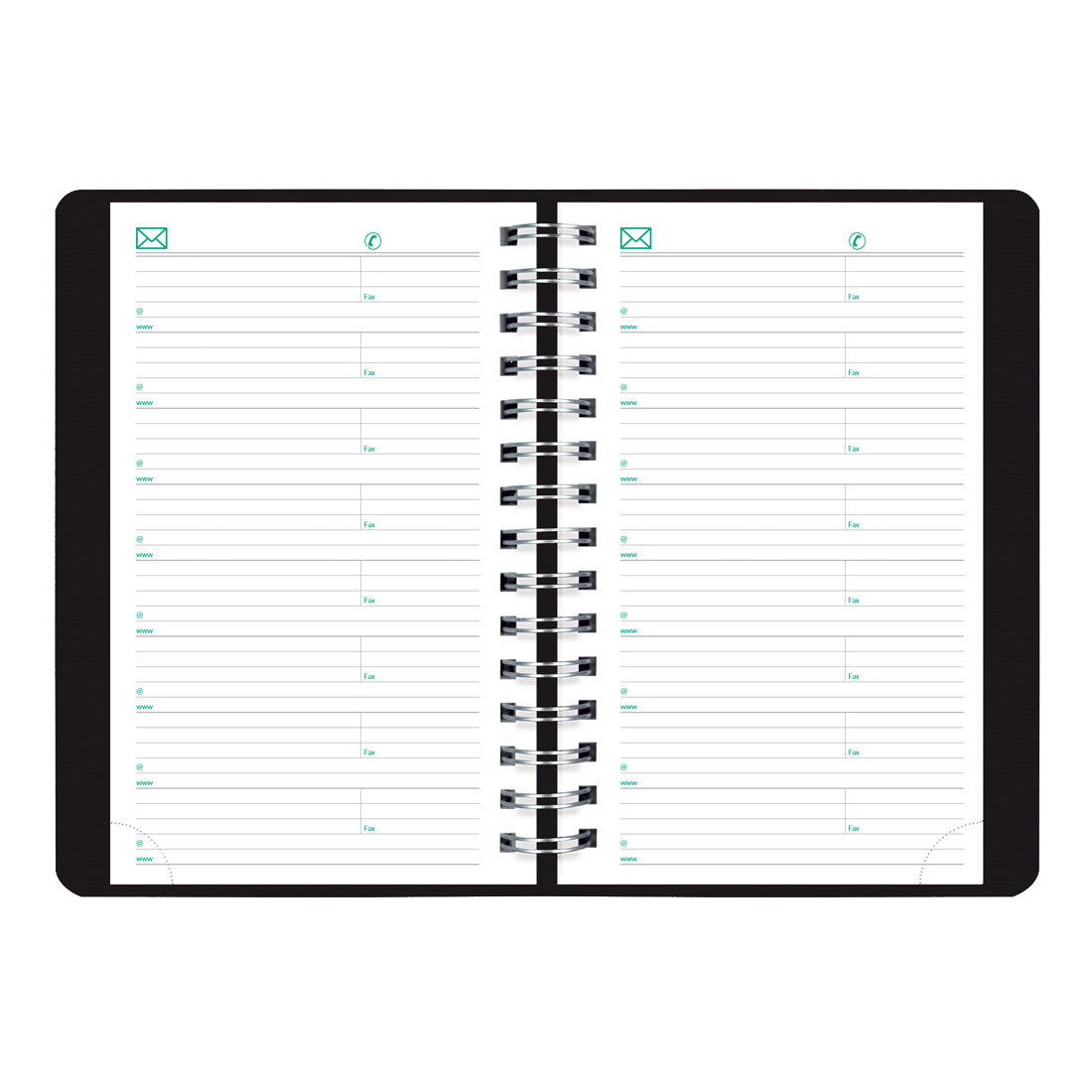 EcoLogix Daily Planner 2025, Bilingual, Black, C410W.81B