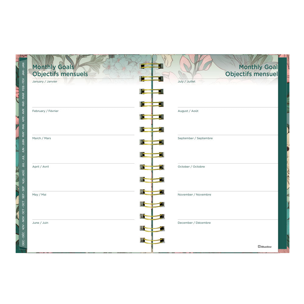 Verdant 17-Month Weekly Planner, 2026 - 2027, Bilingual (C448017.01B-27)