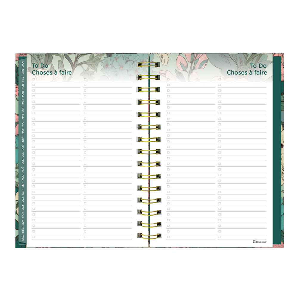 Verdant 17-Month Weekly Planner, 2026 - 2027, Bilingual (C448017.01B-27)