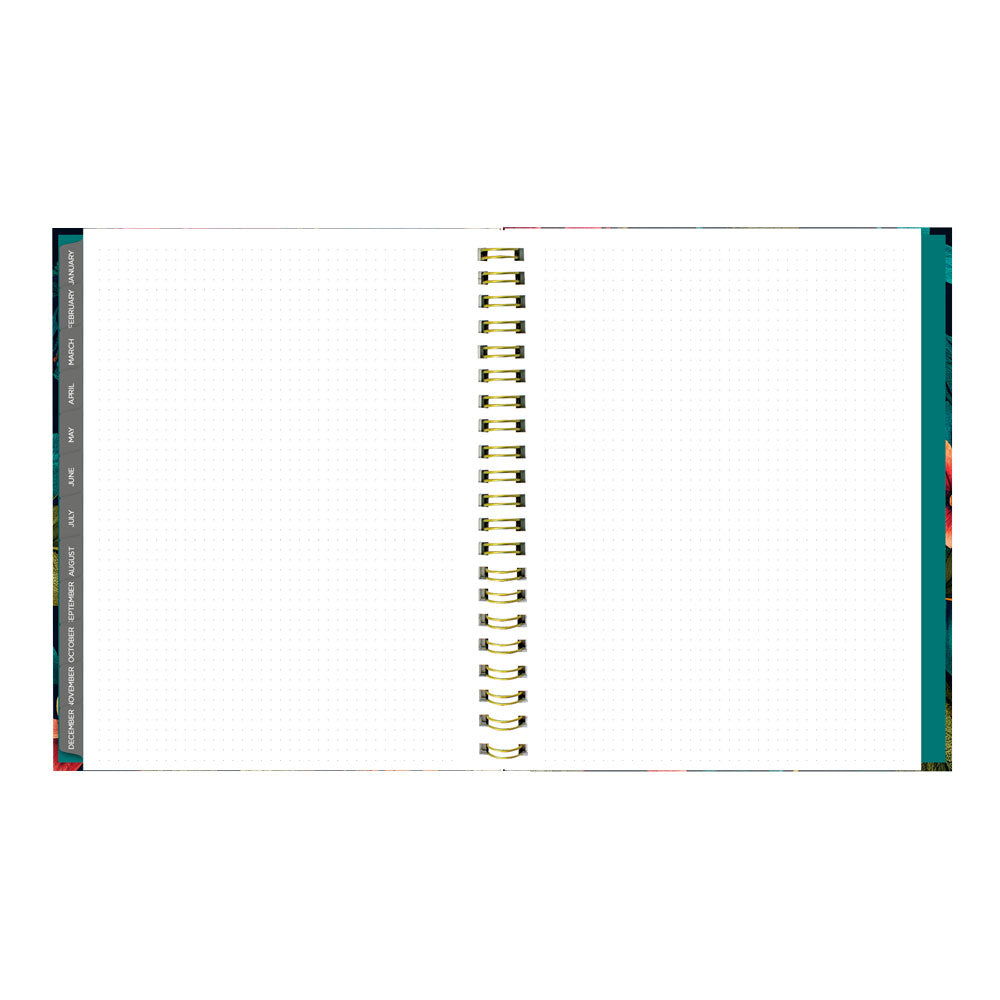 Wildflower Glow 17-Month Weekly Planner, 2026-2027, English C471117.01-27 Blueline C471117.01