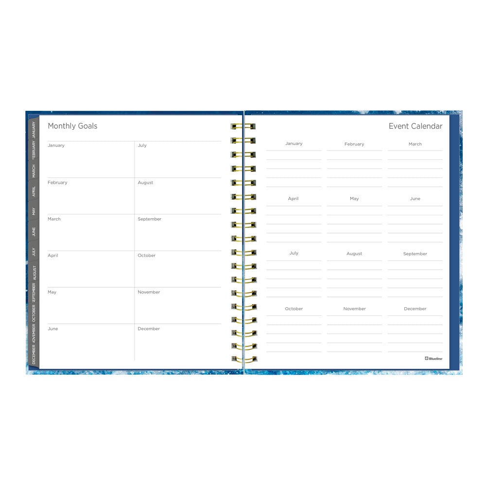 Celestial 17-Month Weekly Planner, 2026-2027, English C479017.01-27 Blueline C479017.01