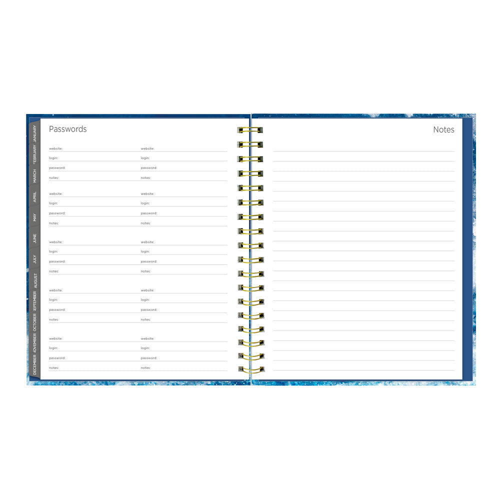 Celestial 17-Month Weekly Planner, 2026-2027, English C479017.01-27 Blueline C479017.01