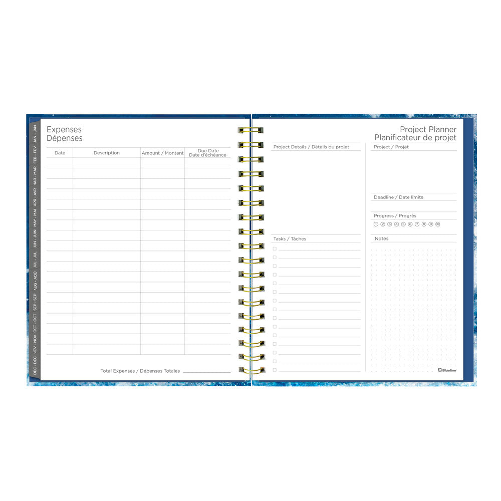 Celestial 17-Month Weekly Planner, 2026 - 2027, Bilingual (C479017.01B-27)
