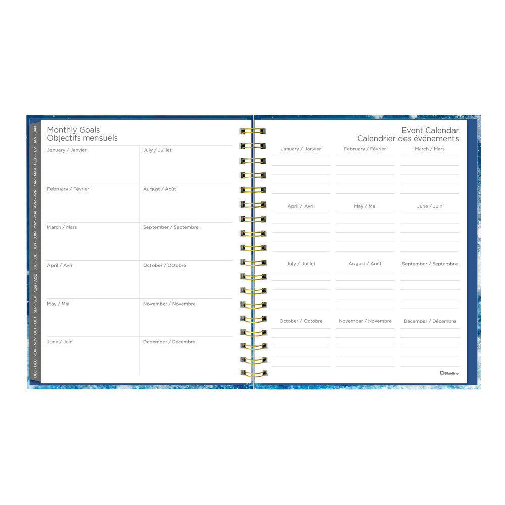 Celestial 17-Month Weekly Planner, 2026 - 2027, Bilingual (C479017.01B-27)