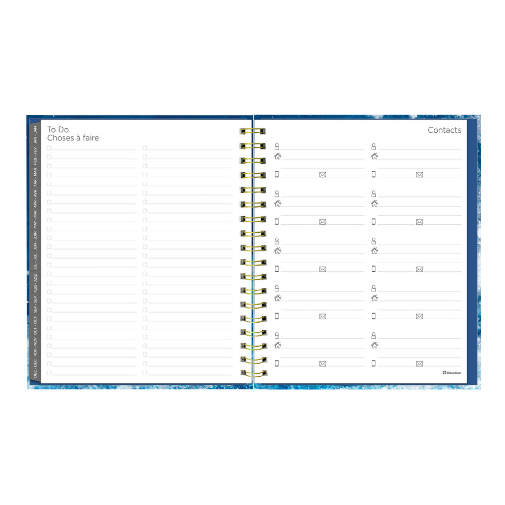 Celestial 17-Month Weekly Planner, 2026 - 2027, Bilingual (C479017.01B-27)