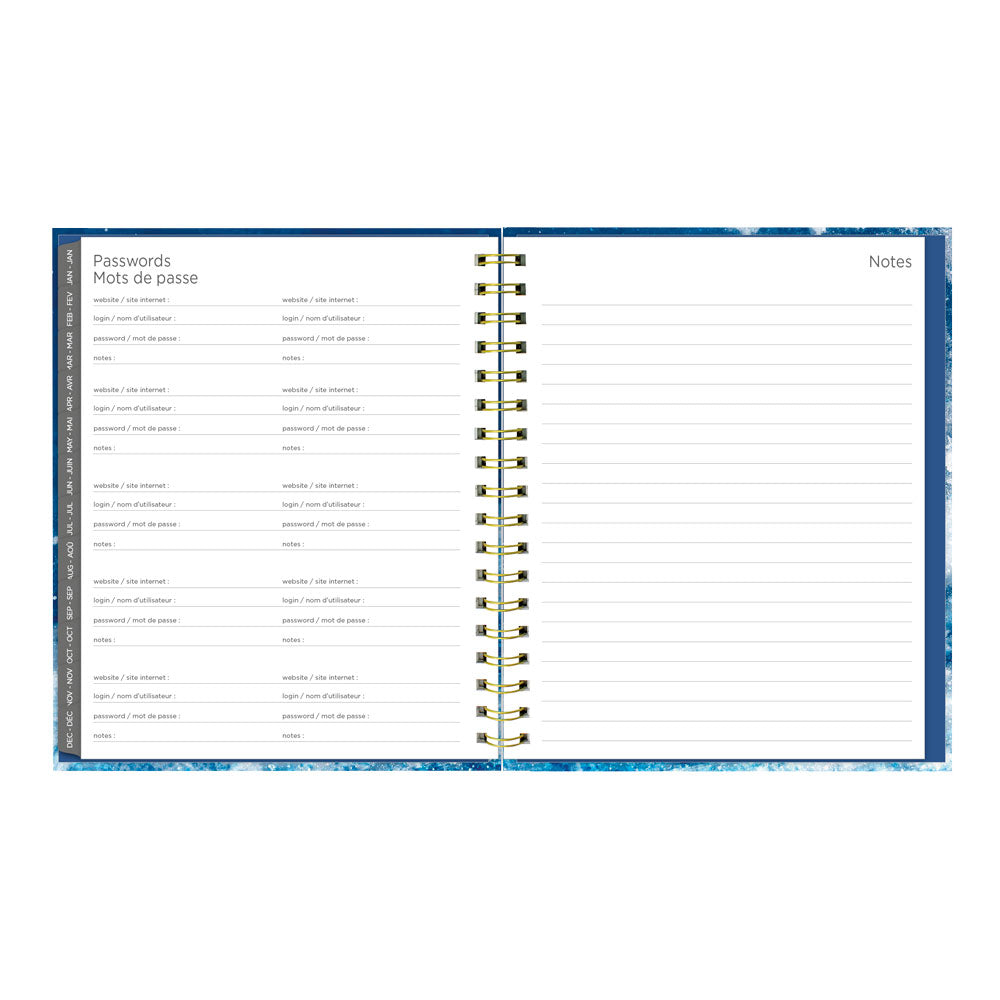 Celestial 17-Month Weekly Planner, 2026 - 2027, Bilingual (C479017.01B-27)