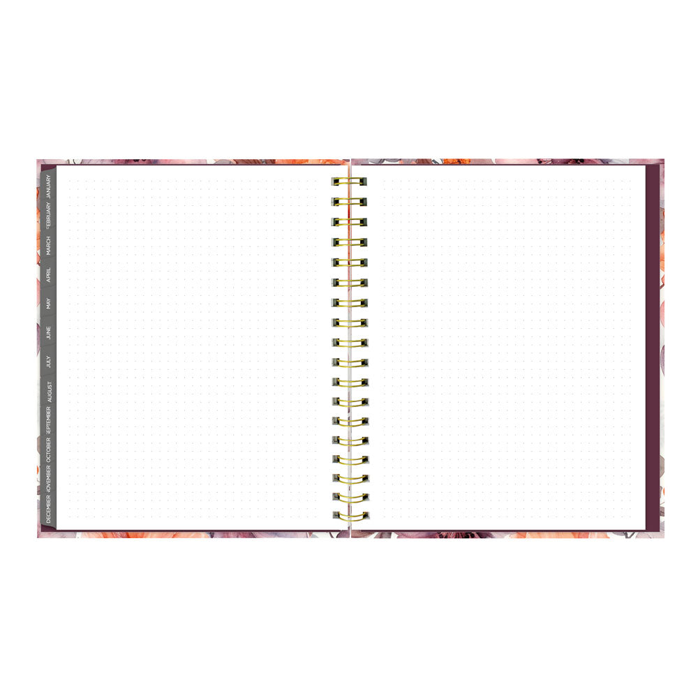 Floral Blush 17-Month Monthly Planner, 2026-2027, English C489017.01-27 Blueline C489017.01