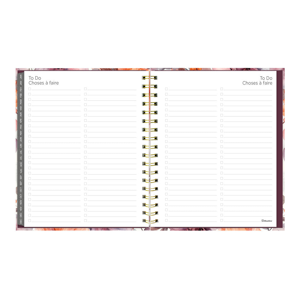 Floral Blush 17-Month Monthly Planner, 2026 - 2027, Bilingual (C489017.01B-27)