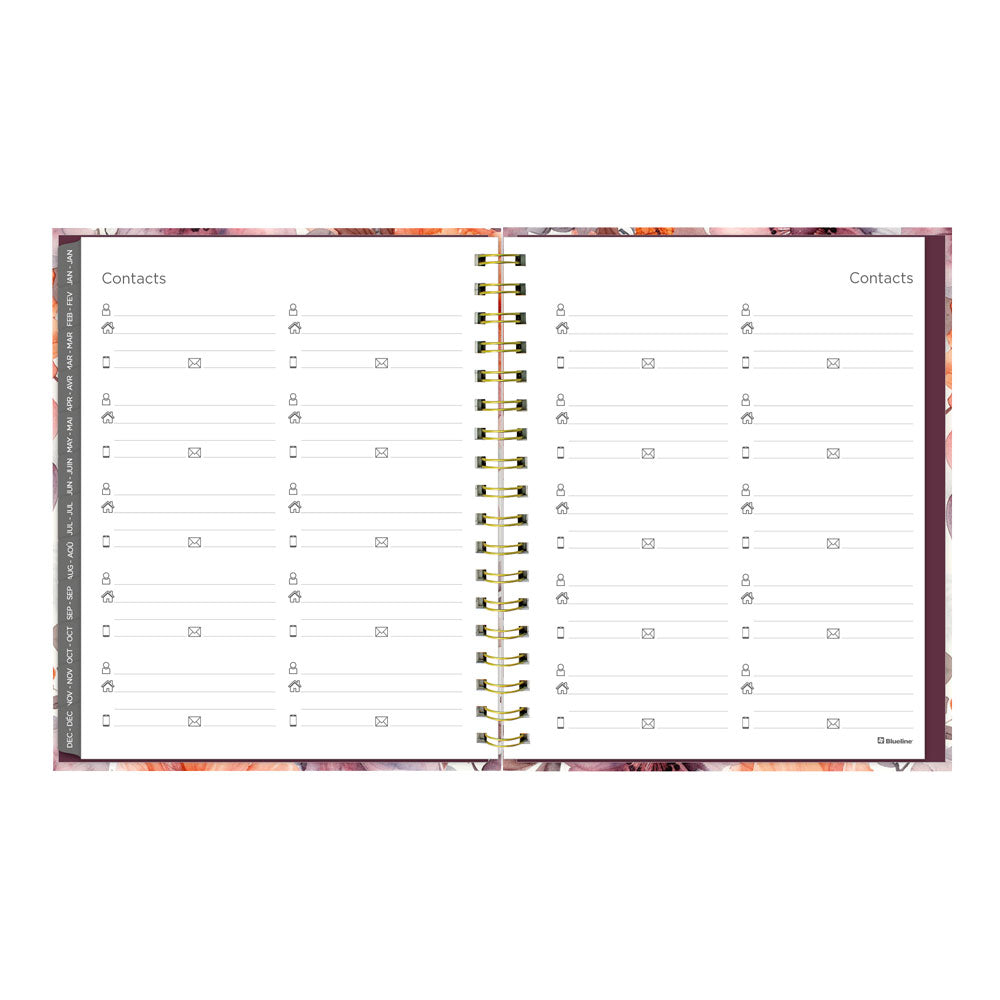 Floral Blush 17-Month Monthly Planner, 2026 - 2027, Bilingual (C489017.01B-27)