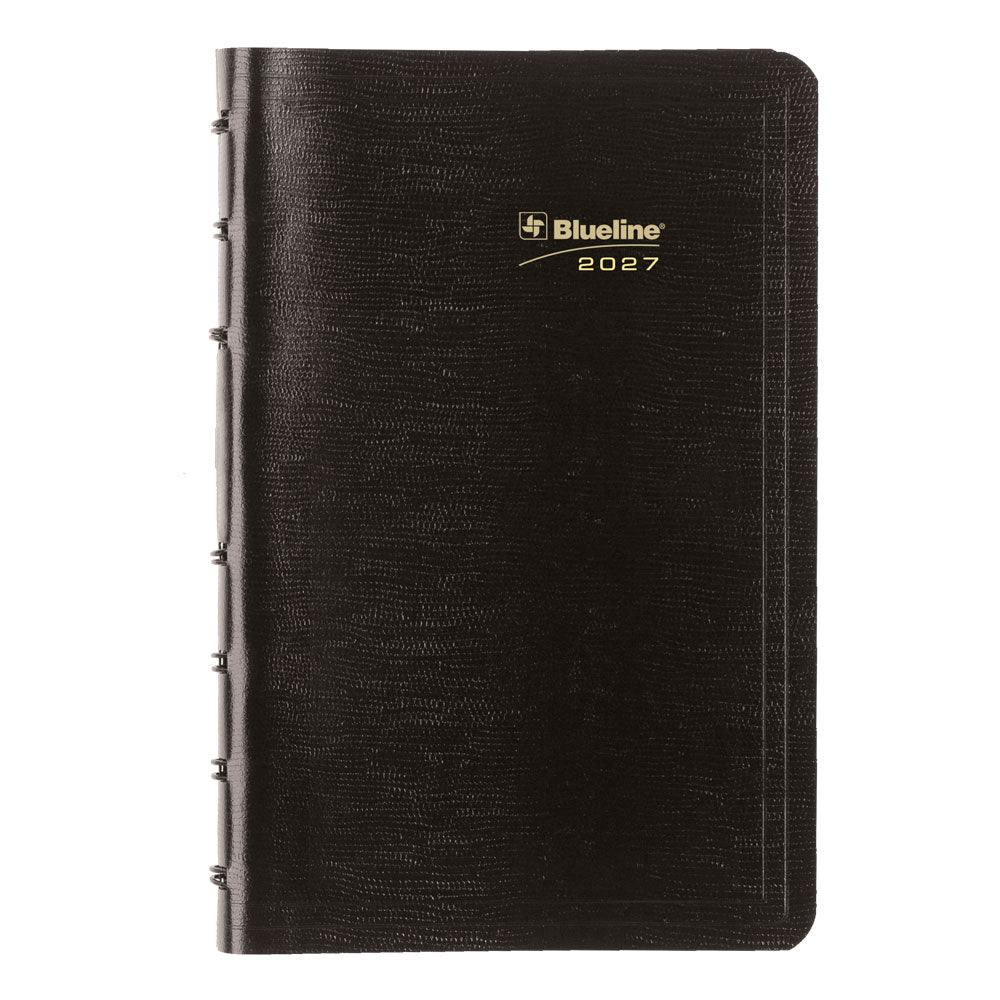 Essential Weekly Appointment Book, 2027, Bilingual Black C5100.81BTX-27 Blueline C5100.81BTX #colour_black