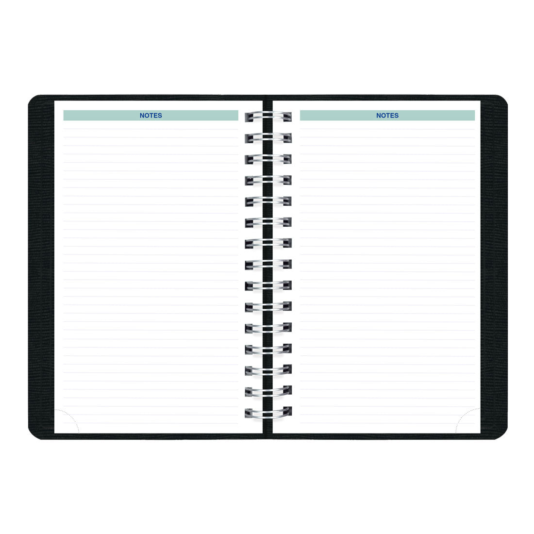 Essential Two-Day Per Page Planner 2025, Bilingual, Black (C5104.81BT-25)