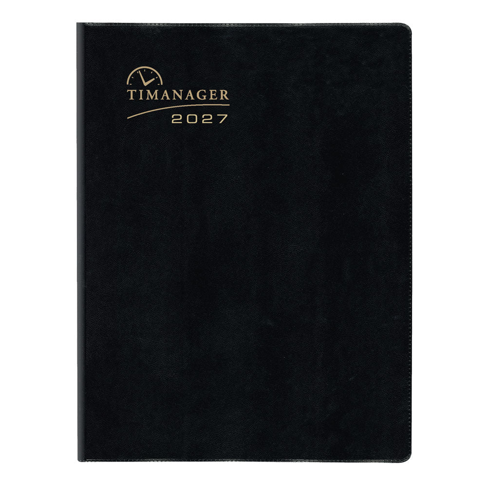 Timanager® Weekly/Monthly Appointment Book, 2027, English , 13 MonthsC5900.81-27 Blueline C5900.81