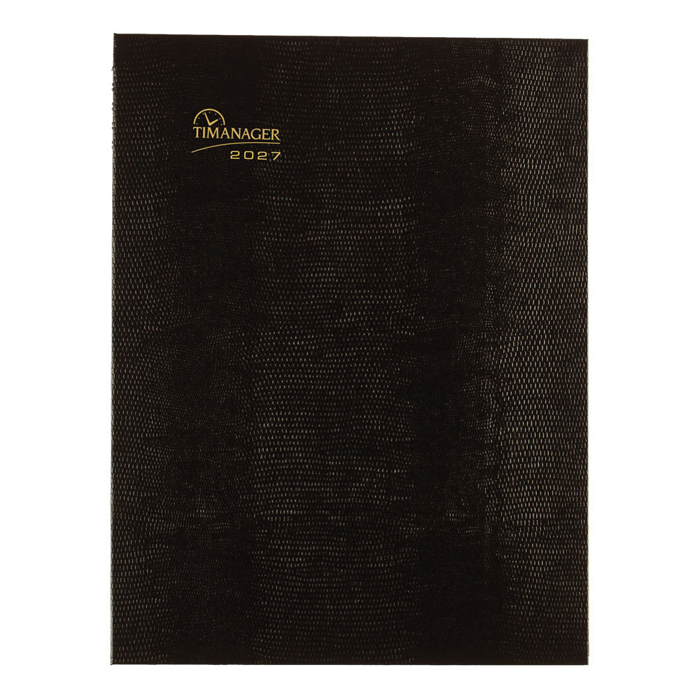 Timanager® Weekly/Monthly Appointment Book, 2027, English, 13 Months C5905.81-27 Blueline C5905.81