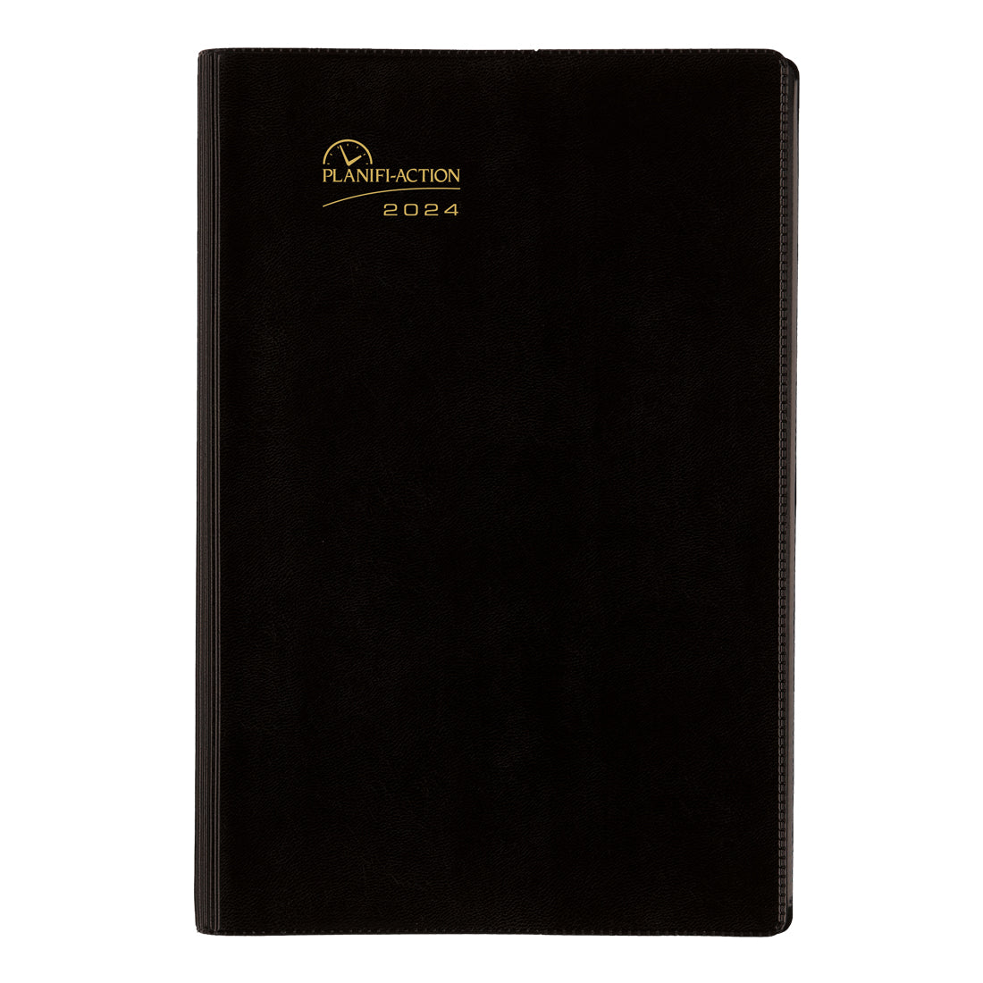 Timanager® Weekly Planner 2024, (French version), Black