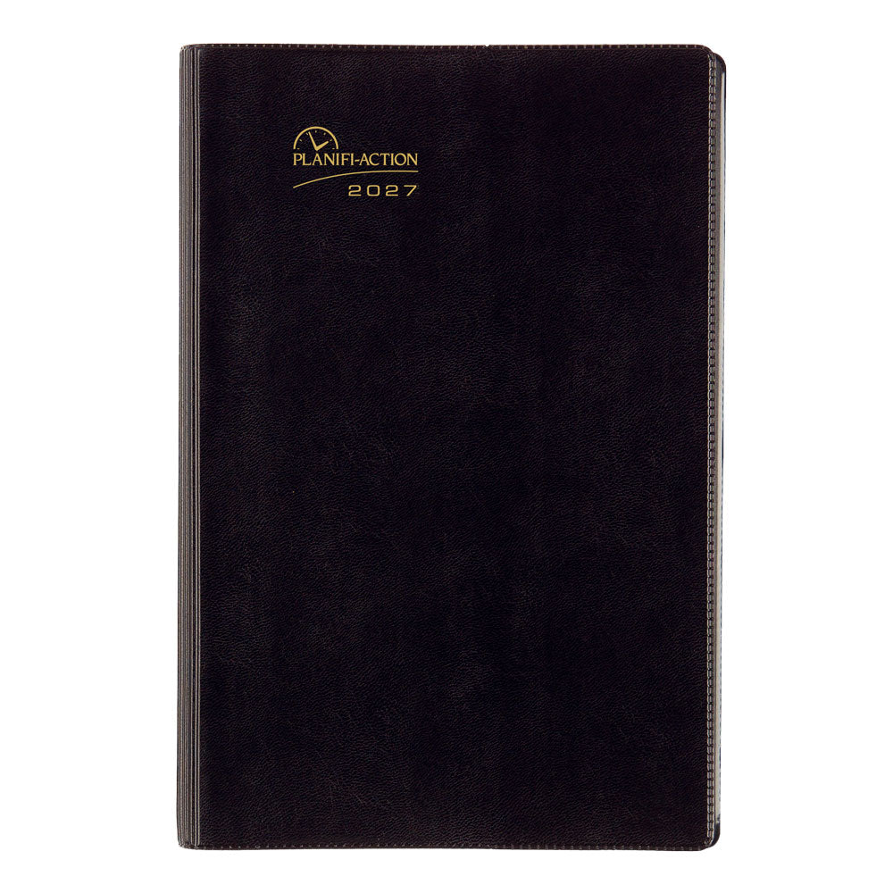 Timanager® Weekly/Monthly Appointment Book, 2027, French, 13 Months C5910.81F-27 Blueline C5910.81F