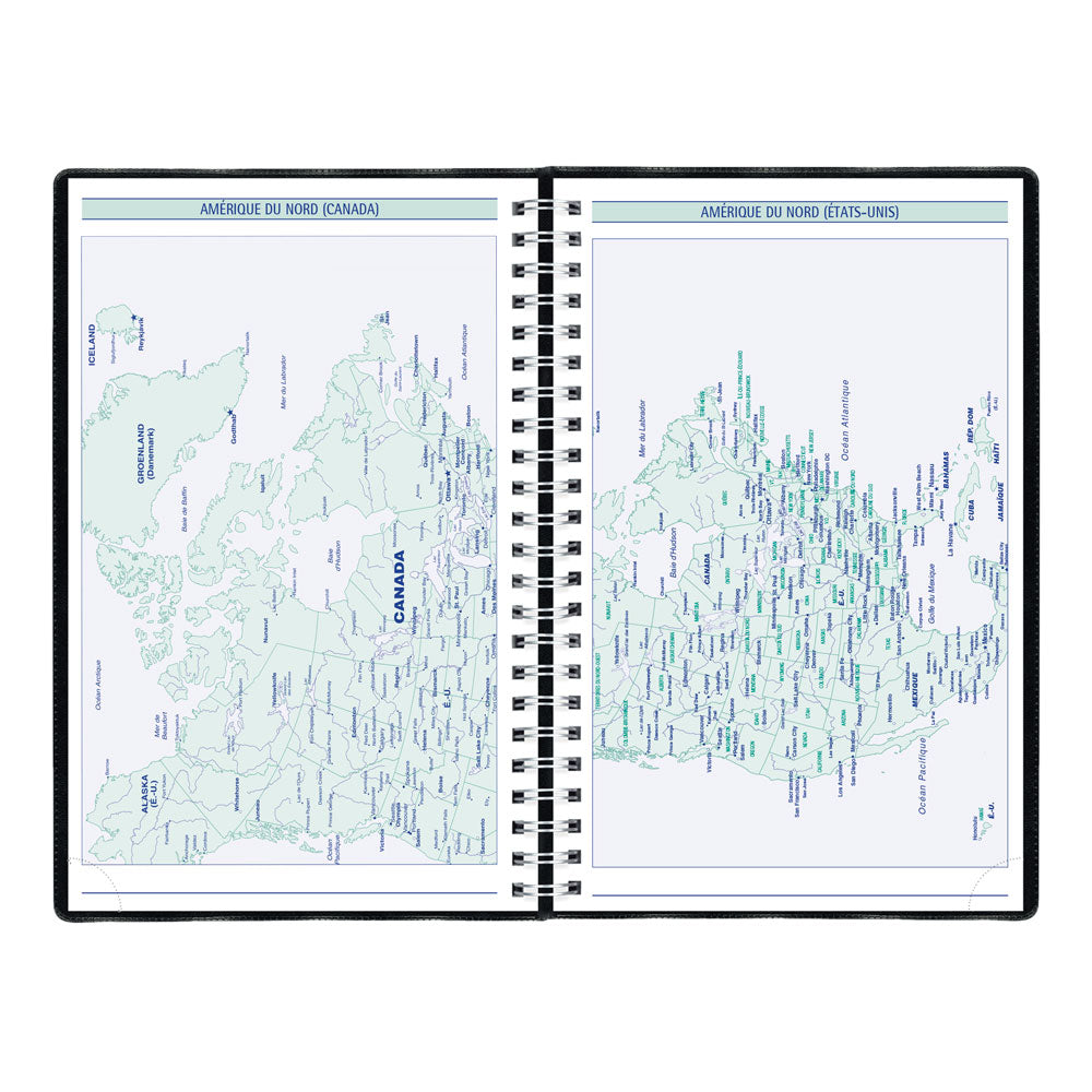 Timanager® Weekly/Monthly Appointment Book, 2027, French, 13 Months C5910.81F-27 Blueline C5910.81F