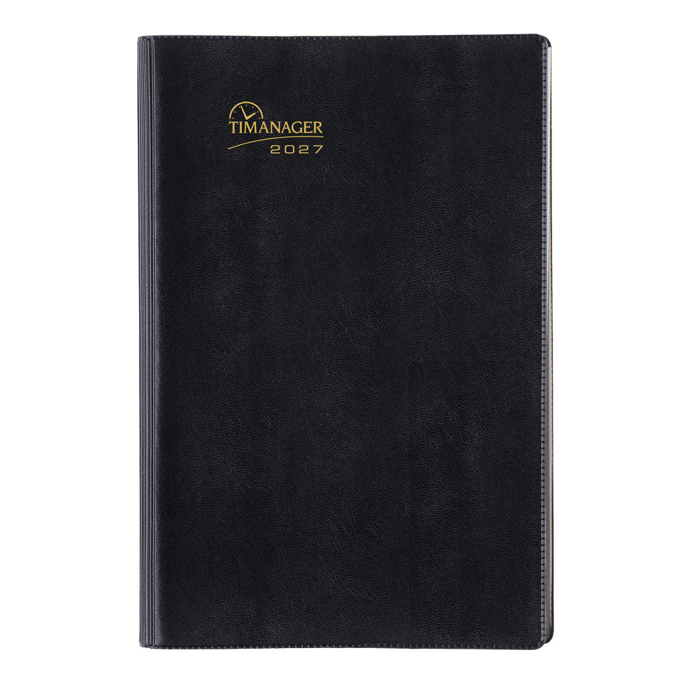 Timanager® Weekly/Monthly Appointment Book, 2027, English, 13 Months C5910.81-27 Blueline C5910.81