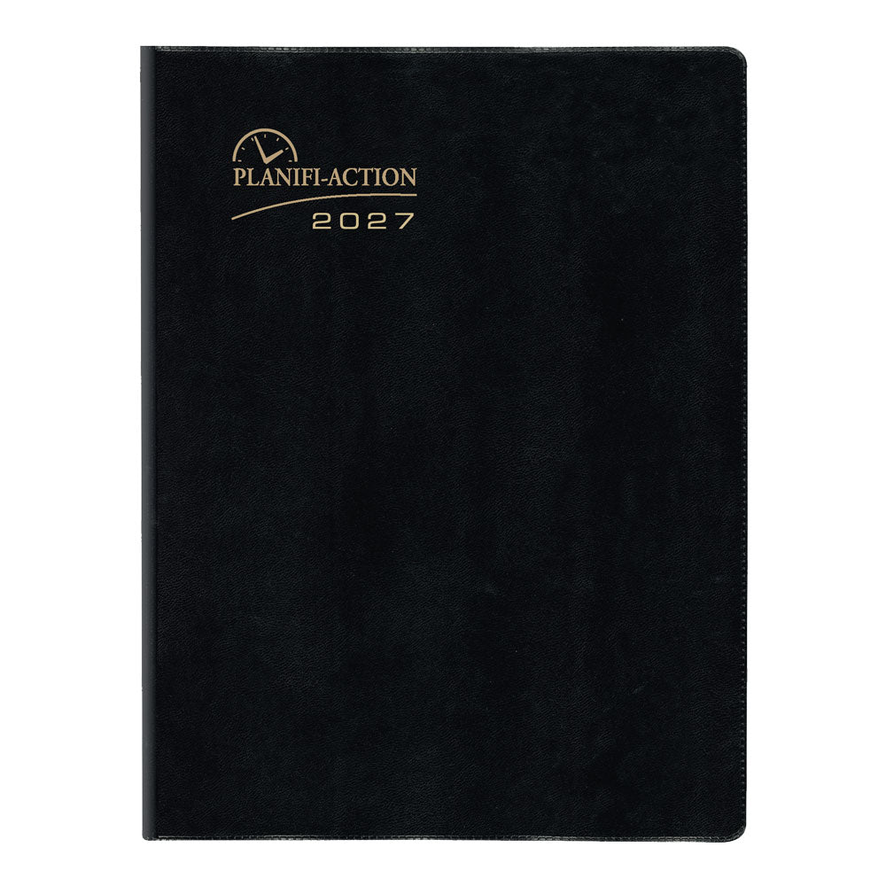 Timanager® Weekly/Monthly Appointment Book, 2027, French, 13 Months C5930.81FT-27 Blueline C5930.81FT
