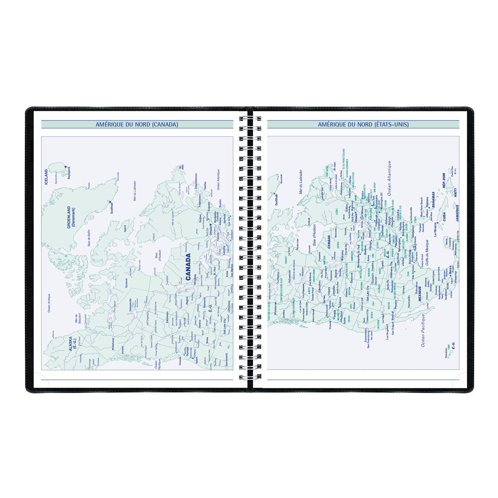 Timanager® Weekly/Monthly Appointment Book, 2027, French, 13 Months C5930.81FT-27 Blueline C5930.81FT