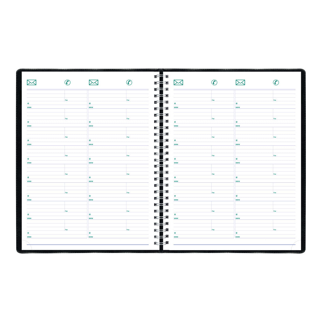 Timanager® Weekly Planner 2025, English, Black, C5930.81T