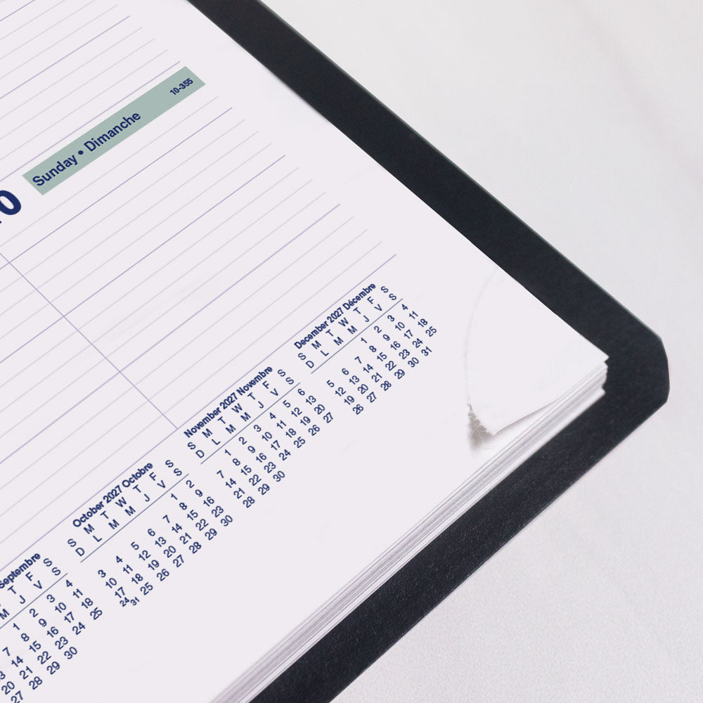 Essential Weekly Appointment Book, 2027, Bilingual C5950.81BT-27 Blueline C5950.81BT