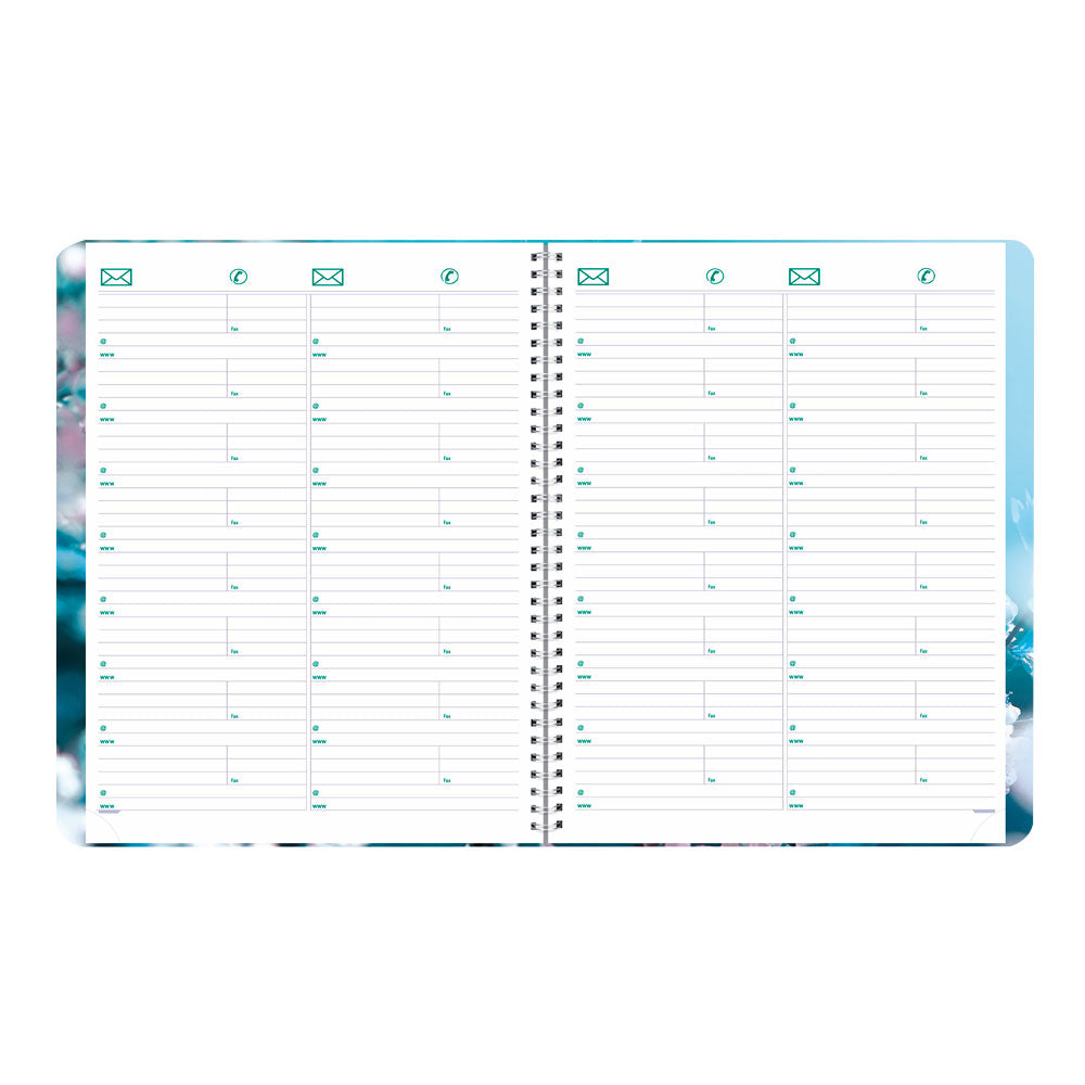 Nature Weekly Appointment Book, 2027, Bilingual, Cherry Blossoms C5950G.03BT-27 Blueline C5950G.03BT #colour_cherry-blossoms