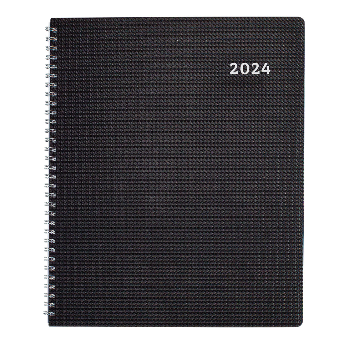 Essential Weekly Planner 2024, Bilingual, Black - C5950V.81BT