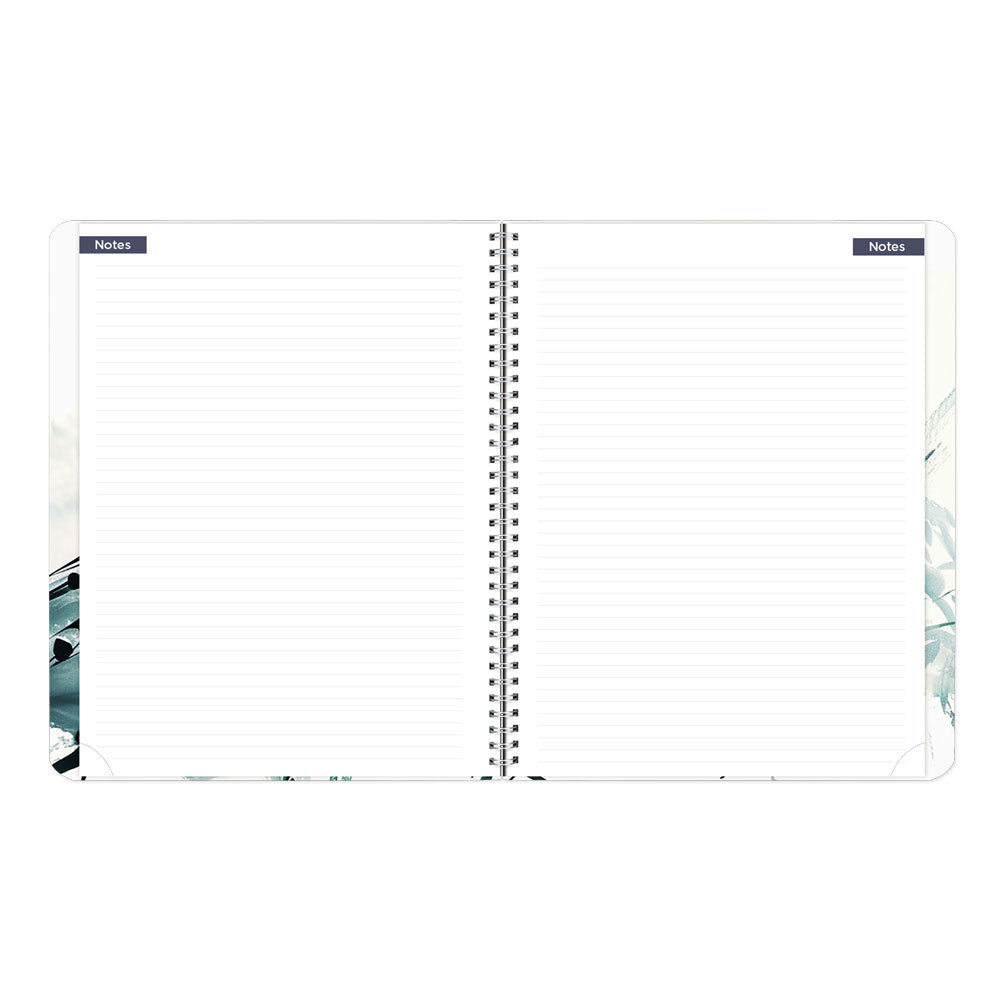 Dramatic Floral Monthly Planner, 2027, Bilingual C701BG.01-27 Blueline C701BG.01