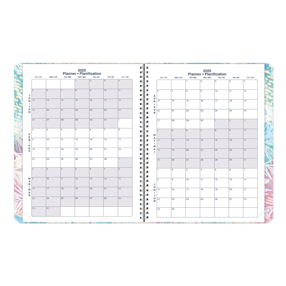 Meadow Monthly Planner 2025, Bilingual, C701BG.01