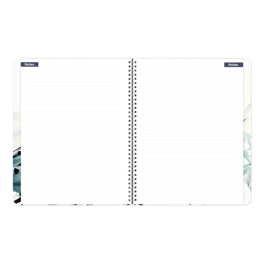 Dramatic Floral Monthly Planner, 2027, Bilingual C701BG.01-27 Blueline C701BG.01