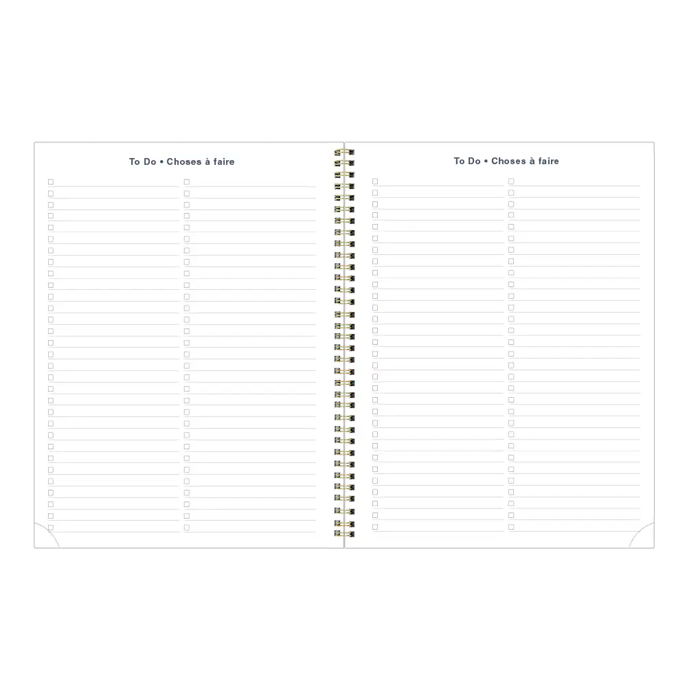 Blueline Minimalist Monthly Planner, 2027, Bilingual Assorted Designs C701BPT.ASX-27