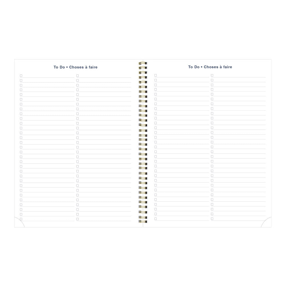 Blueline Minimalist Monthly Planner, 2027, Bilingual Assorted Designs C701BPT.ASX-27