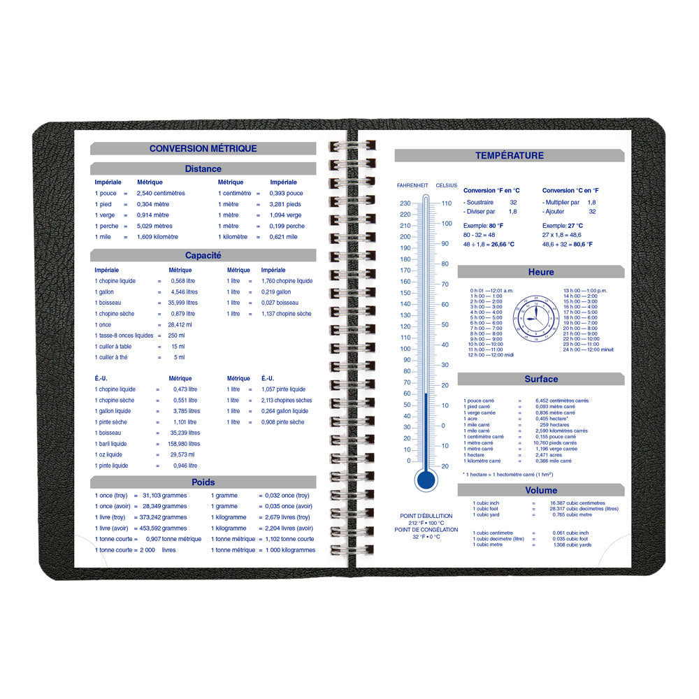 Blueline Net Zero Carbon™ Weekly Appointment Book, 2027, Bilingual C815.81BT-27 C815.81BT