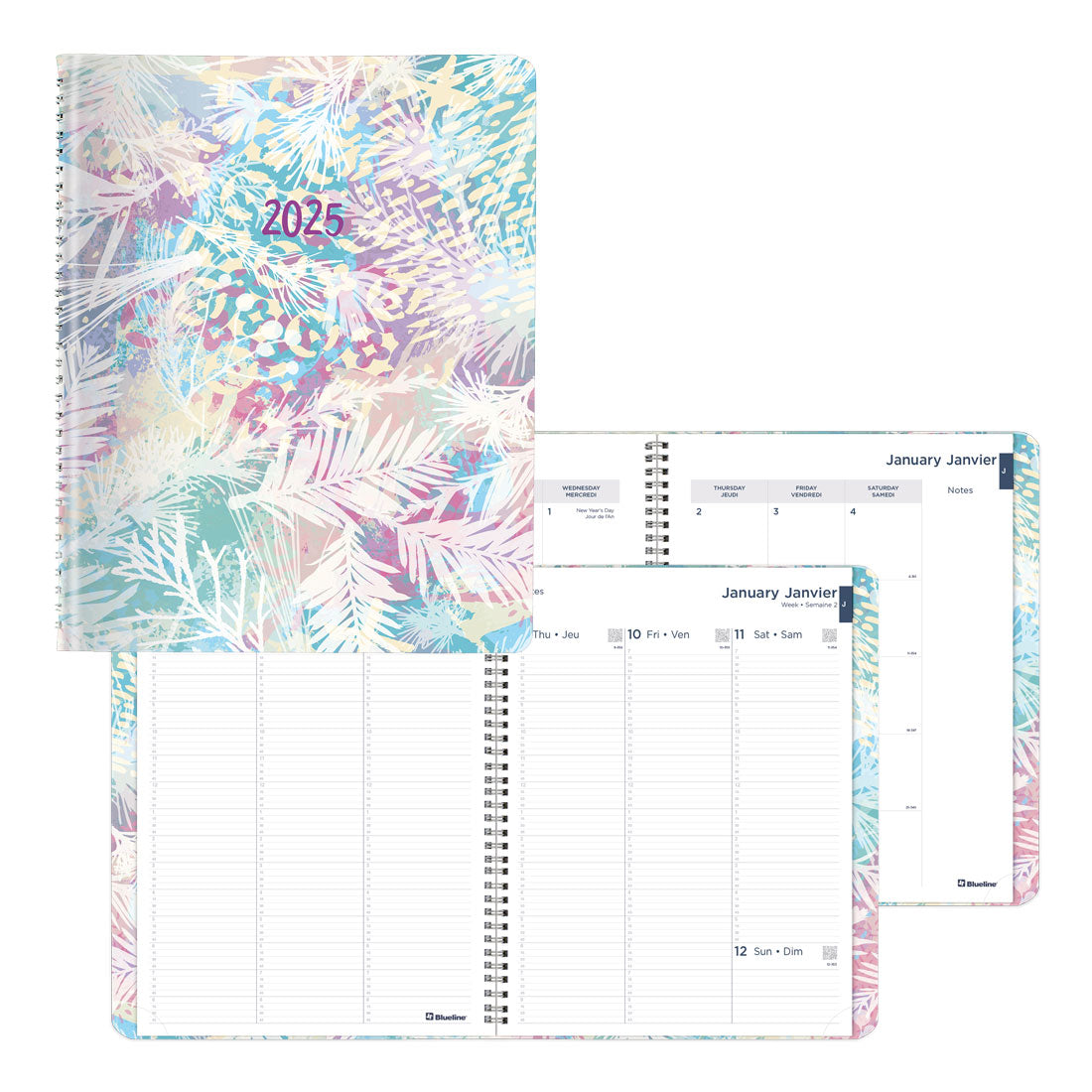 Meadow Weekly/Monthly Planner 2025, Bilingual, C958BG.01