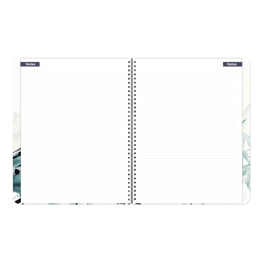 Dramatic Floral Weekly/Monthly Planner, 2027, Bilingual C958BG.01-27 Blueline C958BG.01