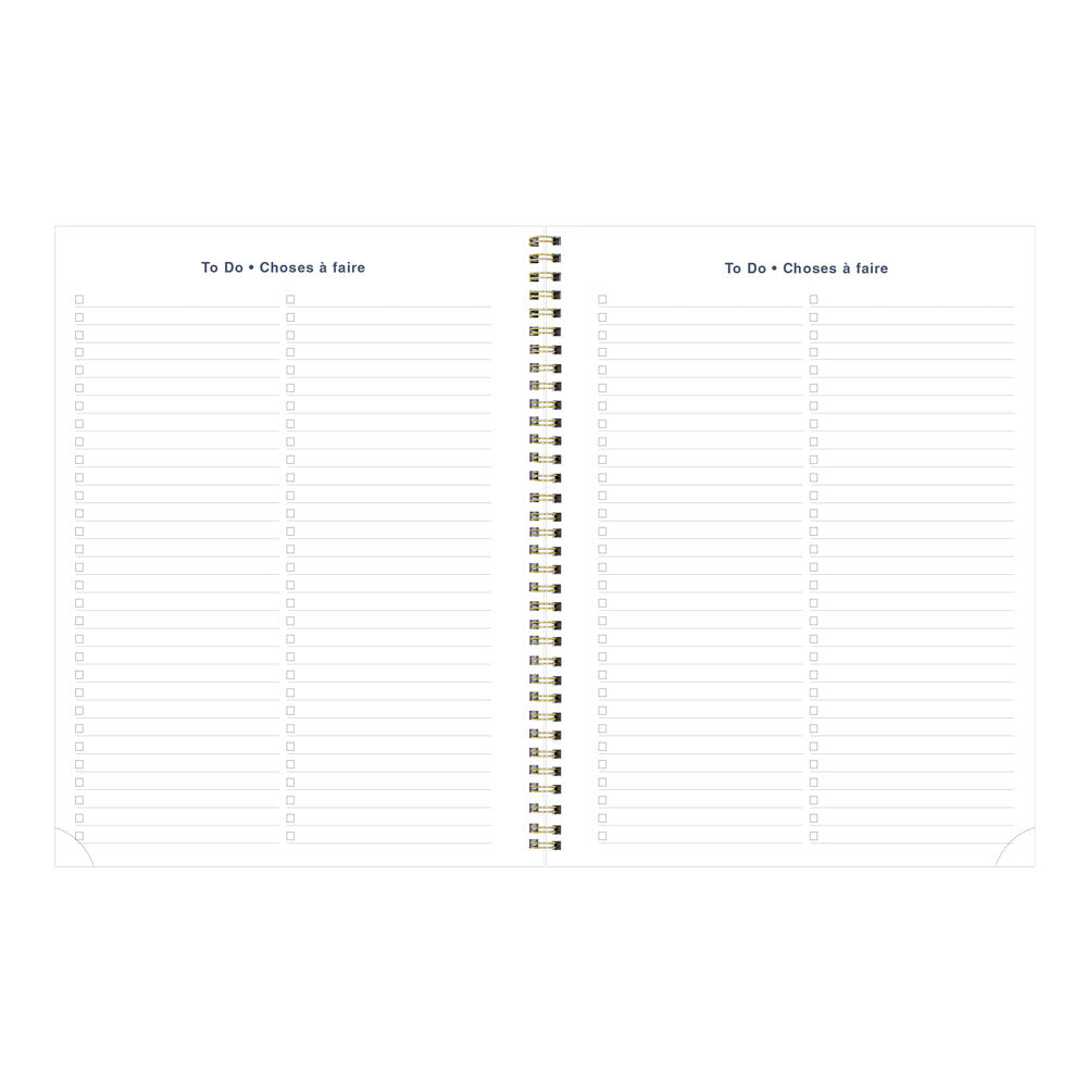 Minimalist Weekly/Monthly Planner, 2027, Bilingual, Assorted C958BPT.ASX-27 Blueline C958BPT.ASX