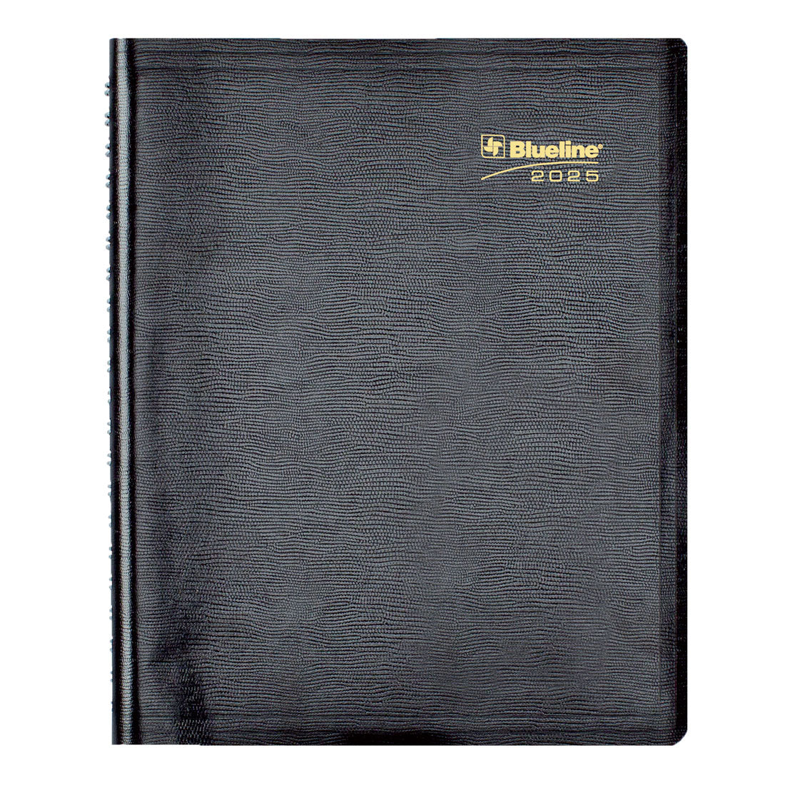 Essential Daily Appointment Book for 4 Persons 2025, Bilingual, Black (C960.81BT-25)