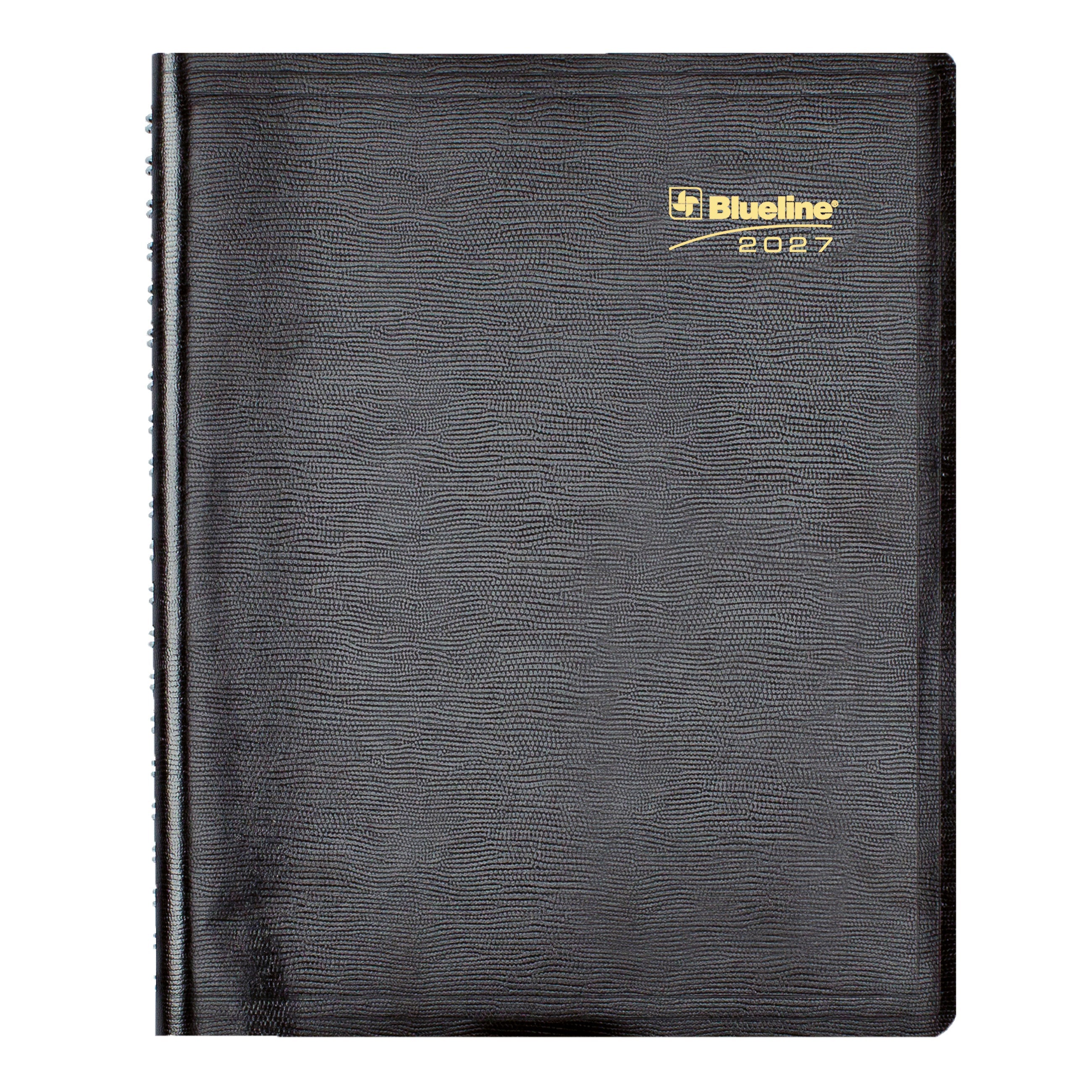 Essential Daily Four-Column Appointment Book, 2027, Bilingual, Black C960.81BT-27 Blueline C960.81BT