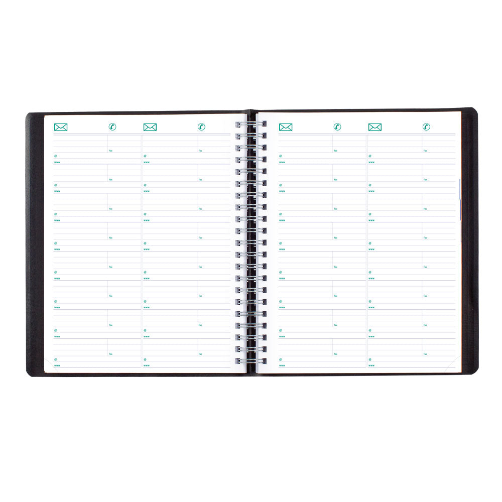 Blueline Essential Daily Appointment Book, 2027, Bilingual, Black C965.81BT-27 C965.81BT