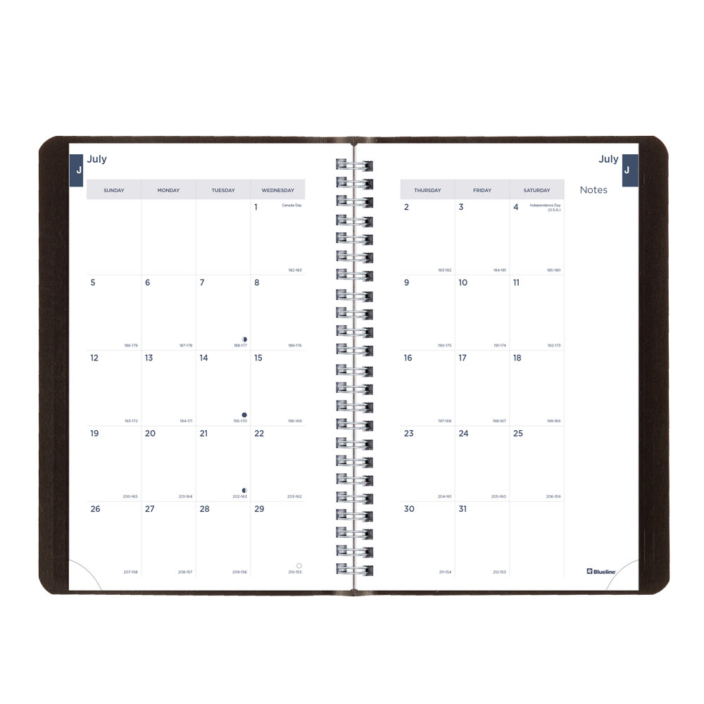 Academic Weekly Planner, Classic Black, 2026-2027 - English CA101.BLK