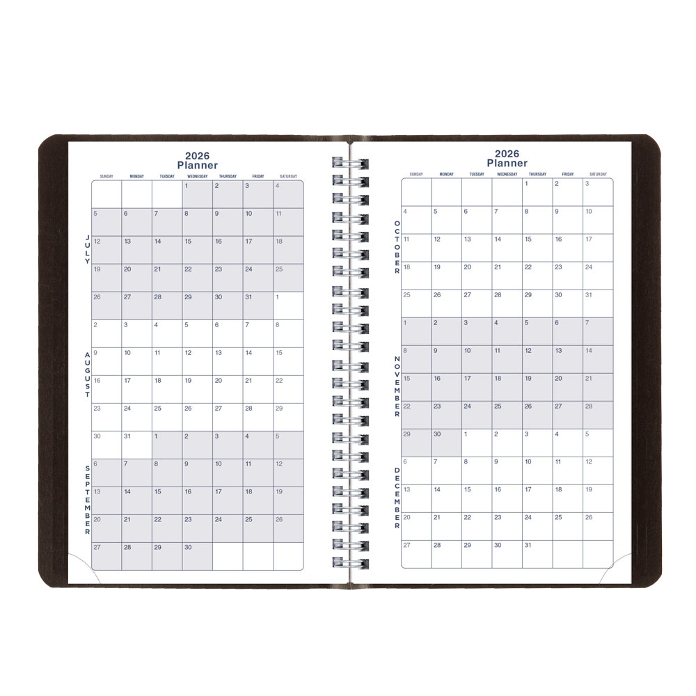 Academic Weekly Planner, Classic Black, 2026-2027 - English CA101.BLK