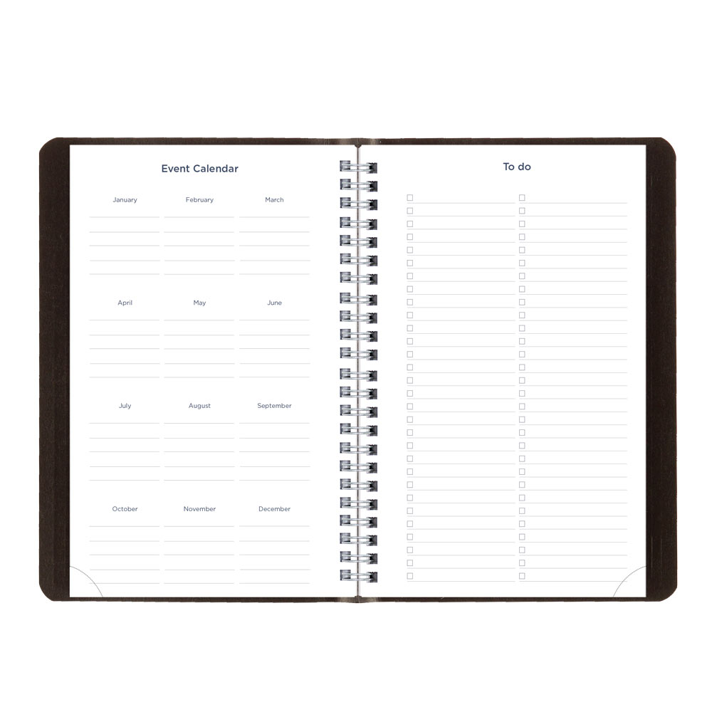Academic Weekly Planner, Classic Black, 2026-2027 - English CA101.BLK